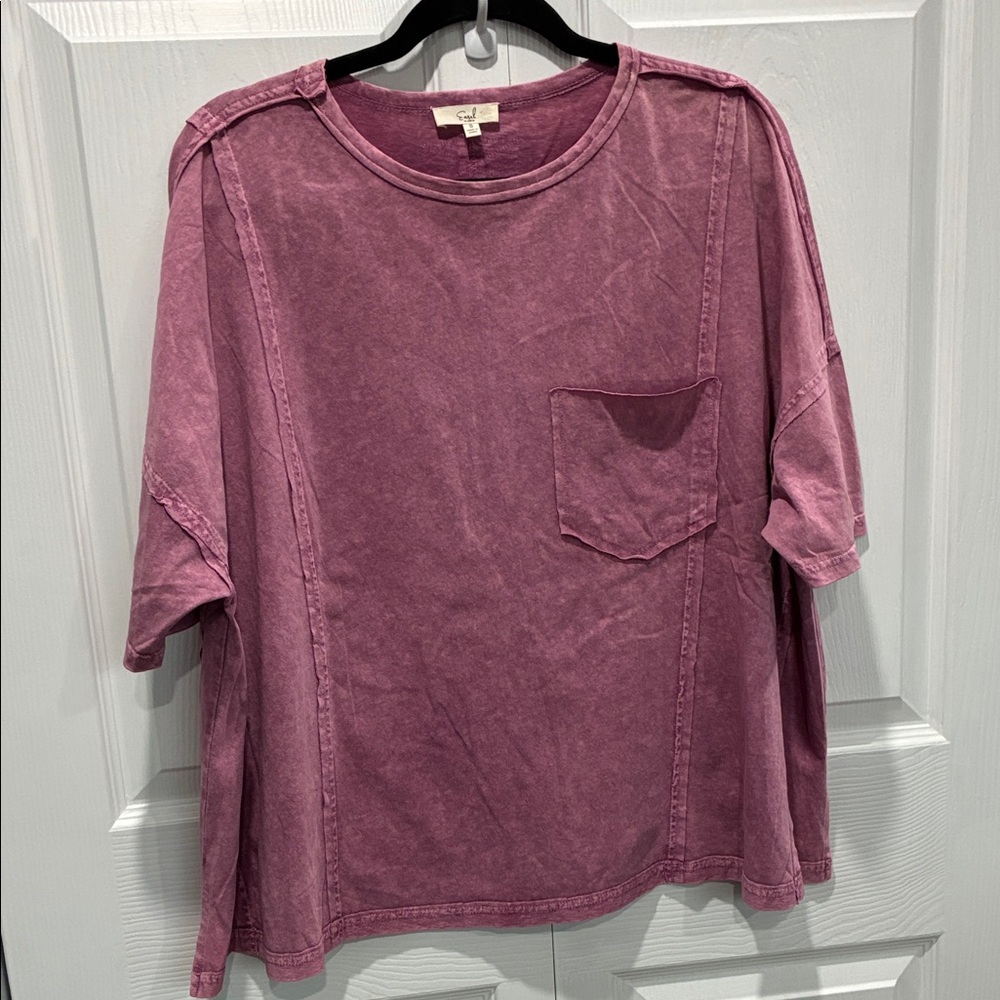 Easel Mauve T-Shirt - Picture 6 of 6